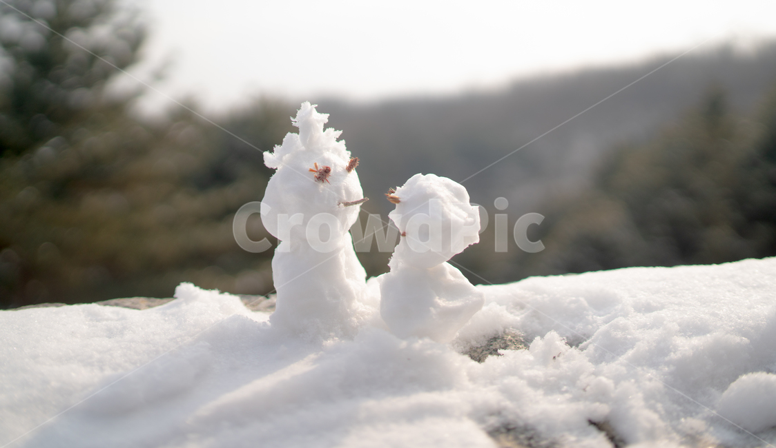 눈사람,눈,snow,winter,귀여운,연인,사랑