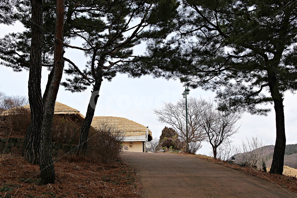 양동마을,초가집,초가,전통집,집,엣날집,자연,풍경,겨울,건물,민속집