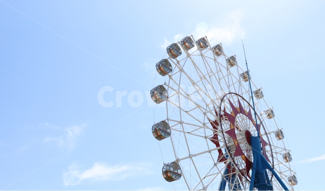 하늘,맑음,구름,관람차,놀이동산,신남,놀이공원,놀이동산,놀이터,amusement park,playground