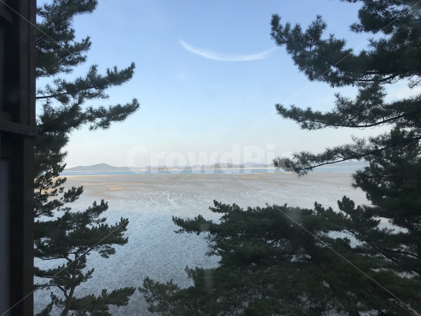 바다,자연,하늘,파란하늘,겨울