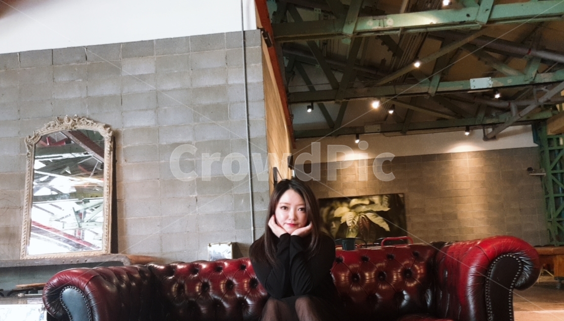카페,모델,여자,귀여움,20대