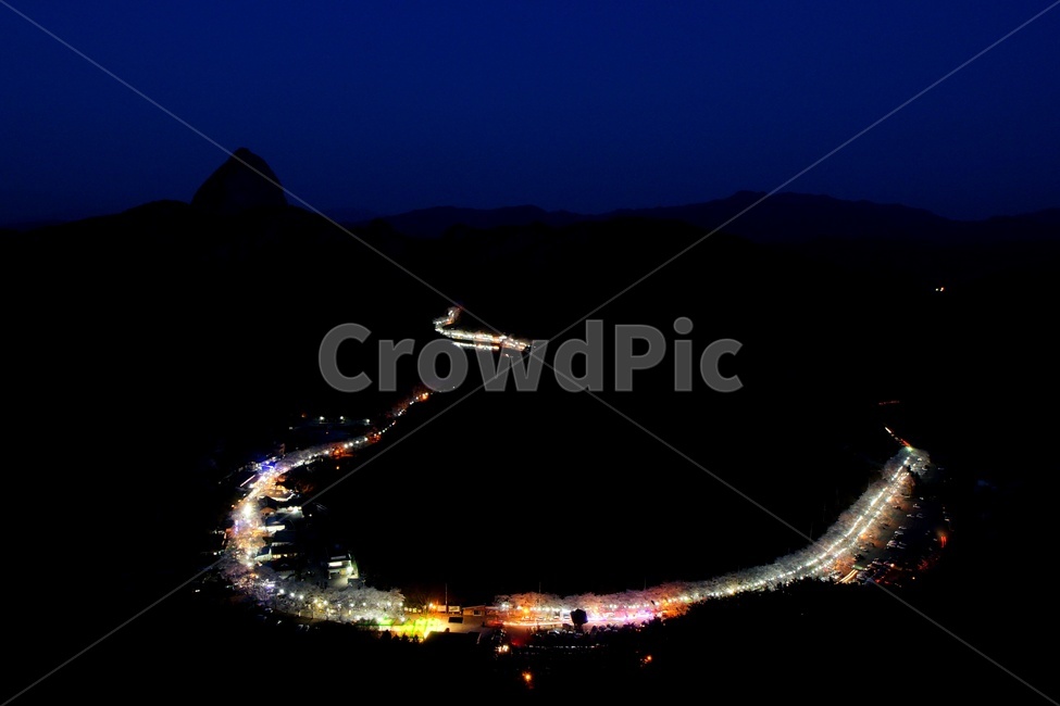 마이산,야경,진안군,벚꽃,봄,자연,풍경,nature,landscape,야경,밤,nightscape,night,경치,outdoors,옥외,scenery,panoramic,파노라마