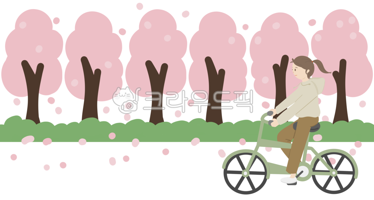자전거,자전거이미지,자전거일러스트,bicycle,녹색자전거,초록색자전거,자전거타기,자전거탄사람,운동,자전거운동,유산소운동,공원,산책길,공원이미지,공원풍경,봄,봄배경,봄풍경,봄이미지,봄일러스트,봄배경이미지,벚꽃길,벚꽃나무,벚꽃이미지