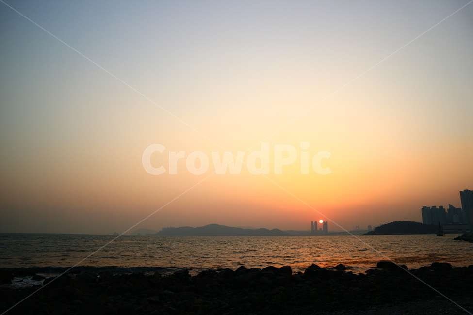 노을,저녁,바다,석양,태양,자연,풍경,nature,landscape,outdoors,옥외,flare,플레어,light,빛