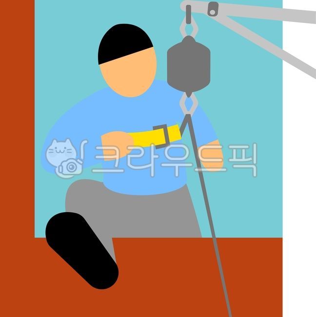 완강기,피난기구,탈출,대피,화재,재난,매뉴얼,행동요령,안전교육,소방훈련,탈출시범,지지대,로프,안전벨트,가슴벨트,착용법,하강,탈출구,비상구,생명줄,구조,인명구조,일러스트,벡터,대피교육,후크,릴,도르래,조속기,아파트,베란다,고층건물,생존,골든타임,추락방지,도해,인포그래픽,그림,디자인소스,벽면