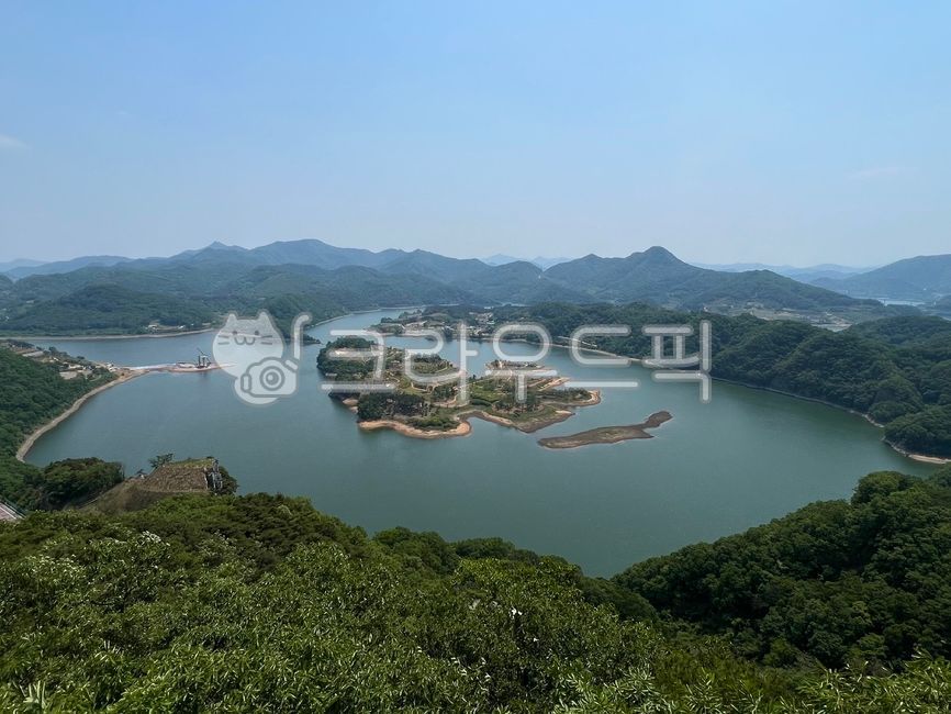 자연, nature, lake, 호수, 섬, 사진,이미지,일러스트,캘리그라피 - andy6408작가