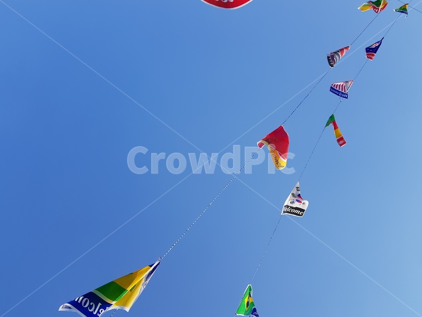 만국기,체육대회국기,flags,국기,하늘
