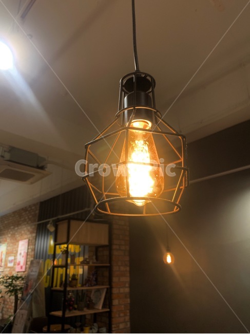 전구,전등,실내,인테리어,카페