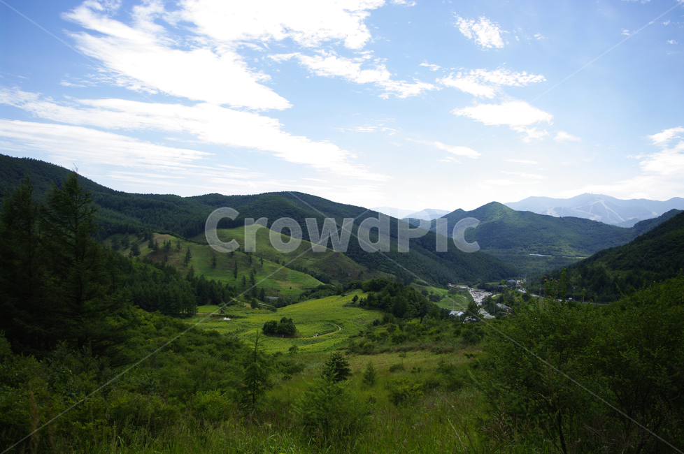 하늘,구름,산간,산,나무,식물,풍경,자연,풍경,nature,landscape,outdoors,옥외,hill,언덕
