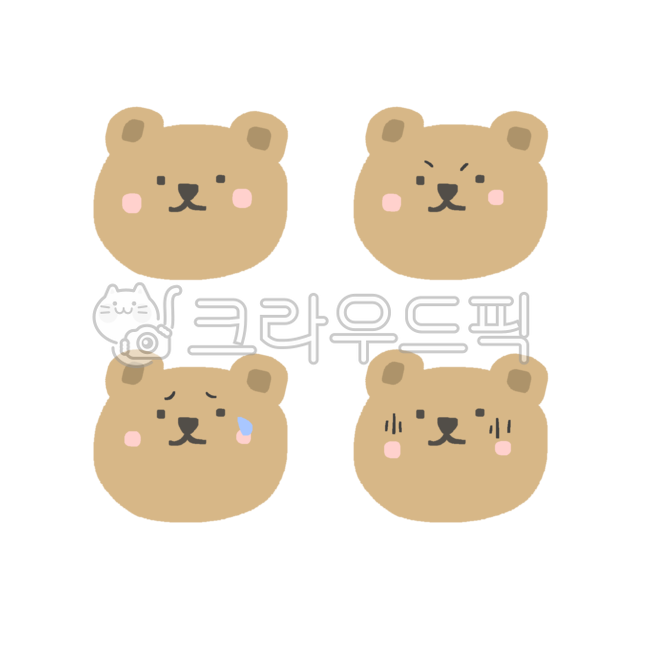 곰돌이,곰,곰돌이그림,곰돌이캐릭터,곰돌이일러스트,귀여운곰,다꾸,스티커그림,꽃,animal,동물,bear,귀여운그림