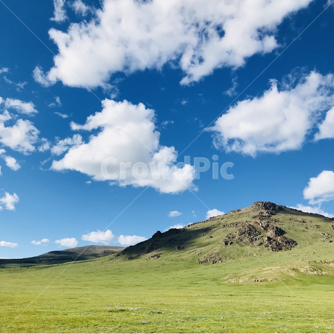 몽골,mongolia,초원,landscape,outdoors,옥외,nature,자연,field,들,grassland,목초지,하늘,sky,감성사진,feeling,vacation,구름,cloud,색깔,색상,color,green