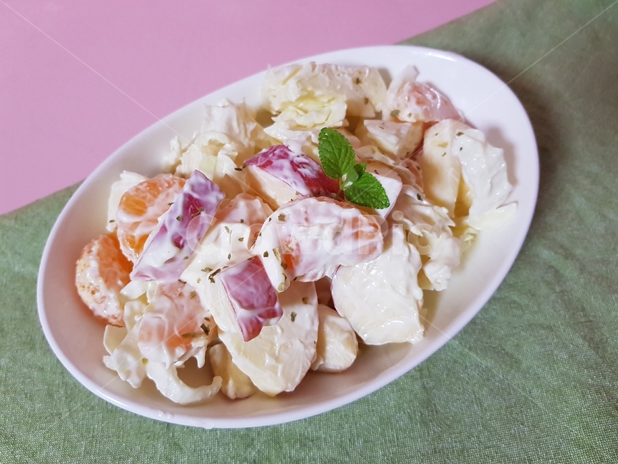 과일사라다,샐러드,사과사라다,사과,귤,마요네즈,음식,식재료,요리,food,cook,meal,dishes,food reserves
