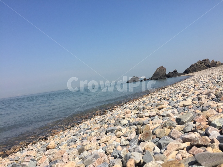 바다,하늘,자연,파편,돌,자갈,sea,beach