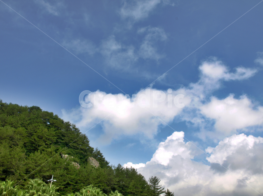 오름,푸른하늘,흰구름,자연,숲,자연,풍경,nature,landscape,outdoors,옥외,weather,날씨,cumulus,적운,sky,하늘,cloud,구름