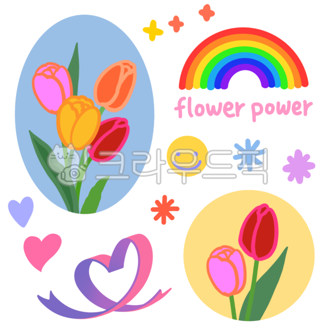 tulip picture,Decorating a diary,Tulip,Good Note,sauce,flower sticker,Decorating sauce,Polkku Sticker,drawing,Kitsch Daku Sticker,tulip sticker,hand drawing,Dakku Vintage,png,bouquet,Dakku png,floral pattern,rainbow,Dakku,Good Note Sticker,flower illustra