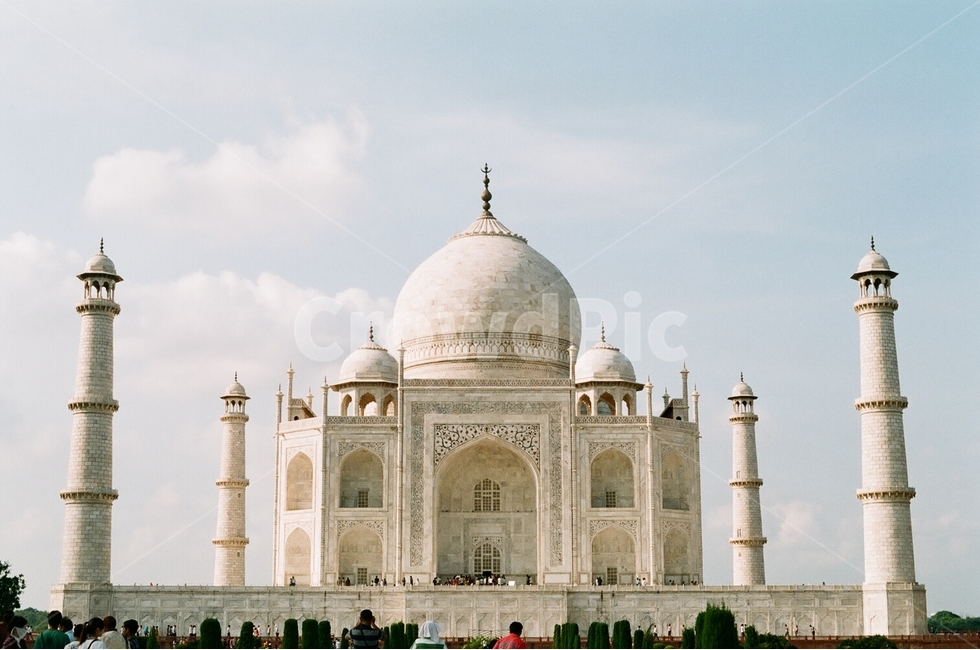 해외,인도,타지마할,풍경,필름사진,랜드마크,landmark,tourist attraction,해외,외국,세계,foreign,oversea,world,세계랜드마크,해외랜드마크,외국랜드마크,world landmark,world tourist attraction,건축물,건물외관,exterior,building,structure,architecture,construction,dome,둥근 천장,건물