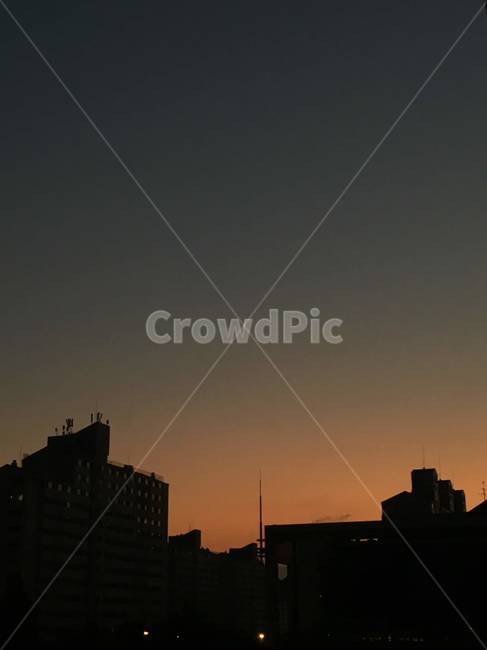 하늘,아파트,노을,저녁,춘천,sky,chunchon,yellow,apartment,dinner