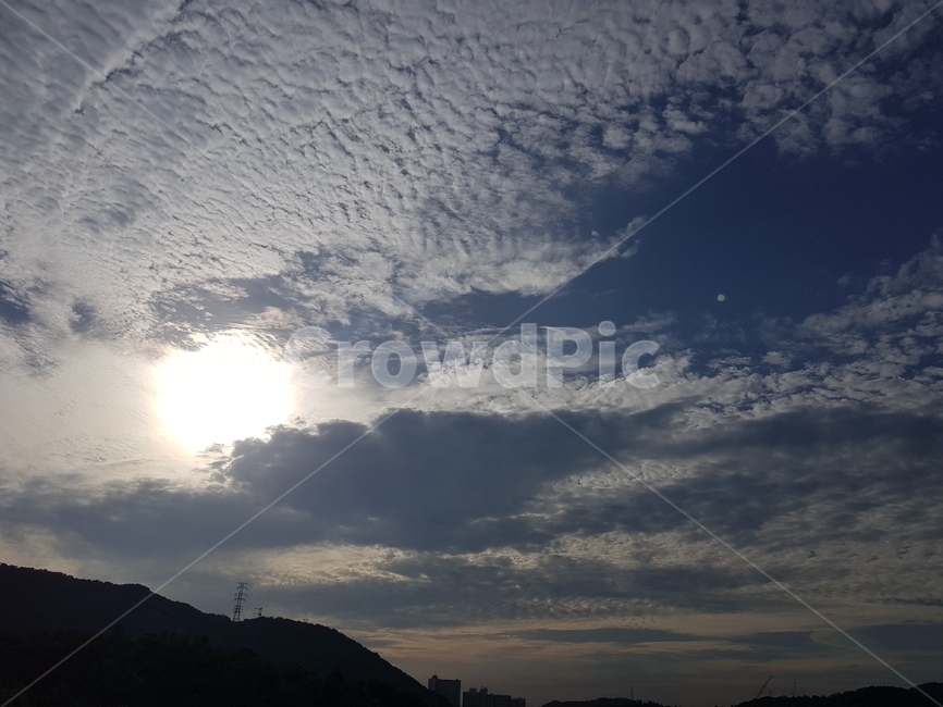구름,하늘,자연,풍경,해,자연,풍경,nature,landscape,light,빛,flare,플레어,sunlight,햇빛,weather,날씨