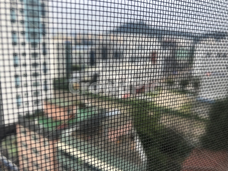 방충망,도시풍경,방충망풍경,철제망,도시