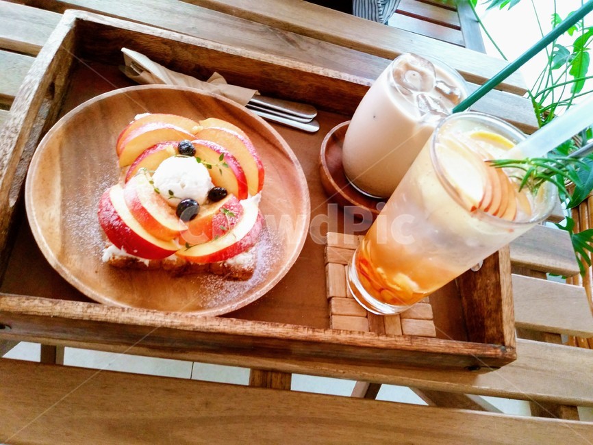 dessert,디저트,사과파이,커피,coffee,스파클링,음료,drink