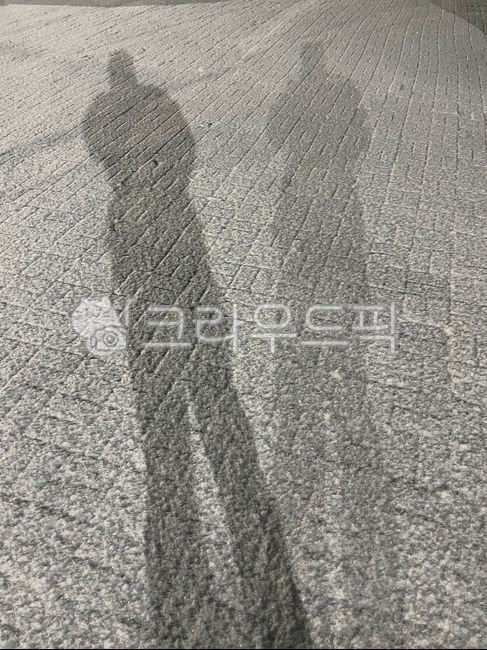 눈,그림자,빛,낭만,산책