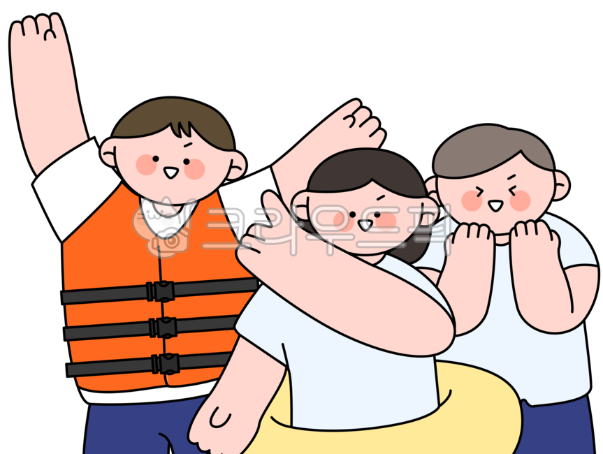 Summer Vacation,document,office job,summer,youth,palm tree,tube,life jacket,member of society,vacation,Go for it,company,illustration,man,leisure,Office workers,summer festival