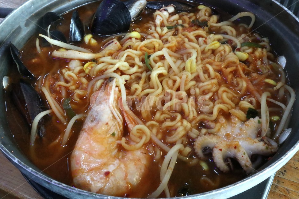 해물라면,라면,면요리,왕새우,냄비라면,짬뽕라면