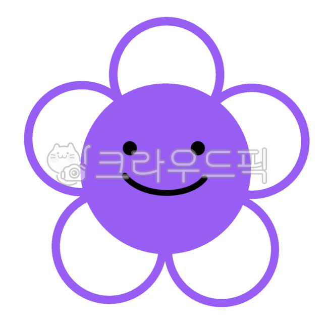 꽃,컬러꽃,색깔꽃,flower,단순한꽃,꽃일러,꽃일러스트,꽃그림,꽃모양,꽃도형,스마일,스마일꽃,미소꽃