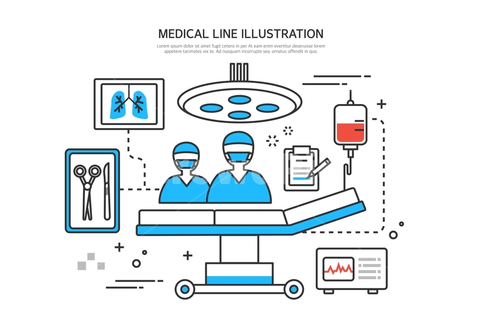 병원,수술대,수술시,메스,칼,의료용칼,라인일러스트,의료,의학,병원,medical,hospital,clinic,그래픽,일러스트레이션,graphic,illustration
