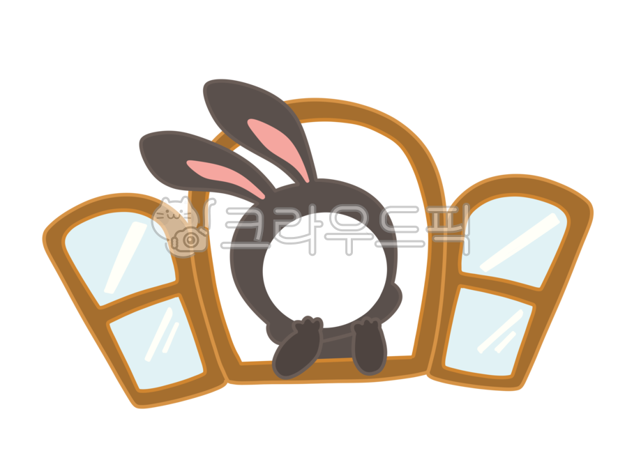door,rabbit image,Environment configuration,rabbit synthesis,window illustration,Kindergarten Face Composition,cute,rabbit face synthesis,New Years environment composition,Black color,year of gyemyo,rabbit headband,rabbit,rabbit illustration,border,black 