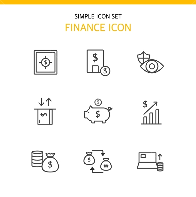 돈,돼지,달러,그래프,원화,카드,은행,금융,아이콘,심플,라인,금융,돈,finance,banking,money,그래픽,일러스트레이션,graphic,illustration,아이콘,icon