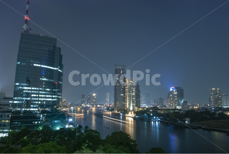 chaophrayariver,짜오프라야강,야경,방콕,태국,짜오쁘라야,짜오프라야