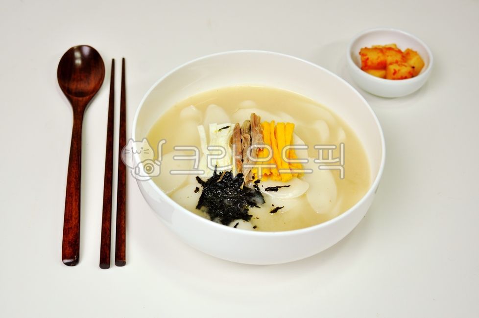 떡, 떡국, 음식, 전통음식, 설음식, 사진,이미지,일러스트,캘리그라피 - 깨비선생작가