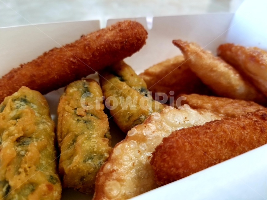 food,음식,튀김,김말이,만두,치즈스틱,저녁,dinner,음식,식재료,요리,food,cook,meal,dishes,food reserves