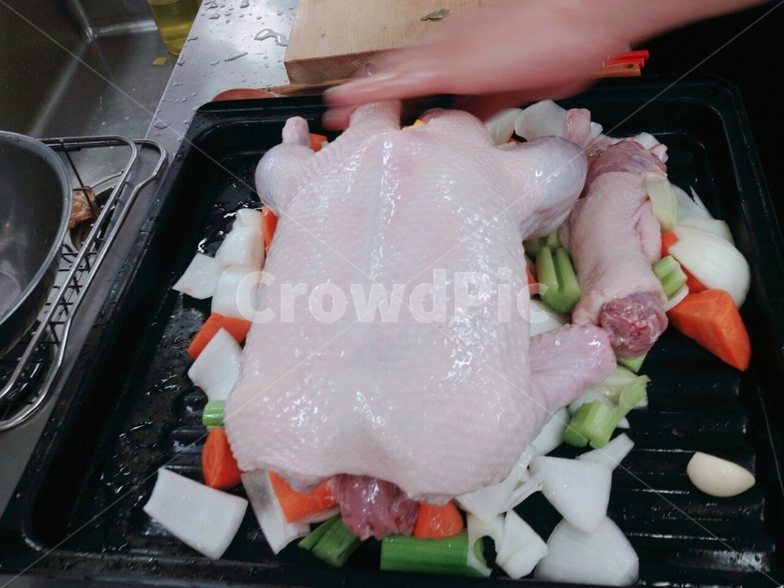 음식,재료,식재료,준비,food,치킨,닭,오픈팬,oven