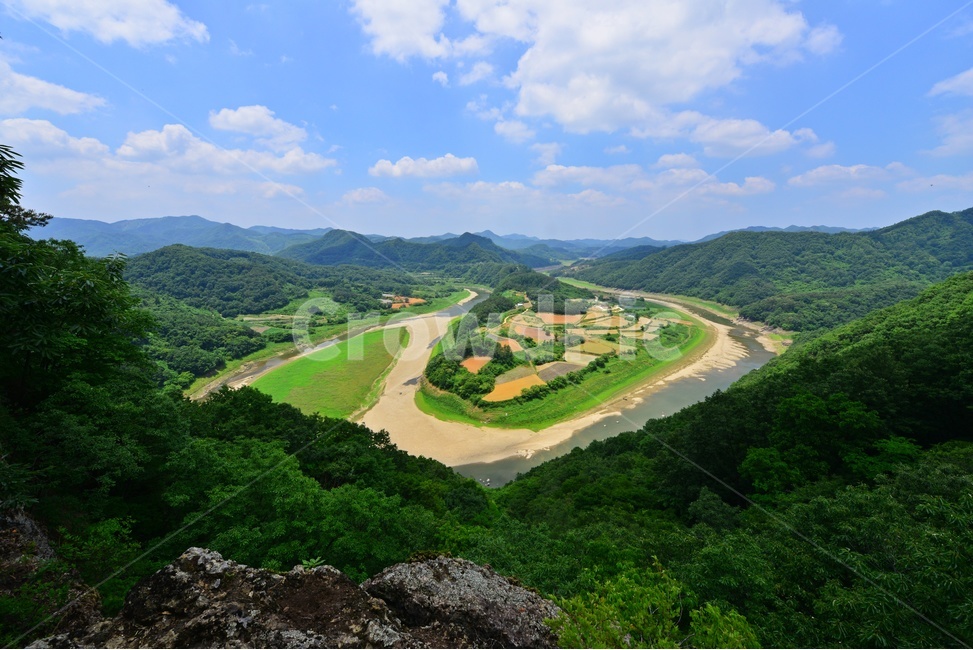 scenery,풍경,nature,자연,outdoors,옥외,landscape,경치,임실,국사봉,태극물돌이,국사봉태극물돌이,임실태극물돌이,하늘,구름