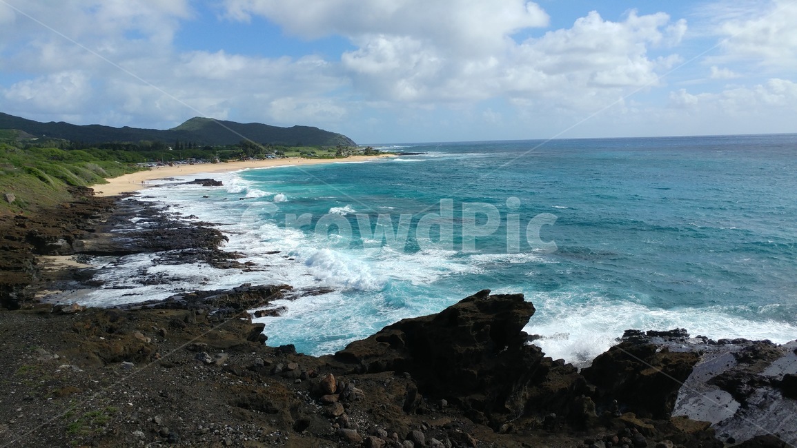 하와이,하늘,구름,파도,ocean,nature,자연,풍경,경치,바다,water,sea,물
