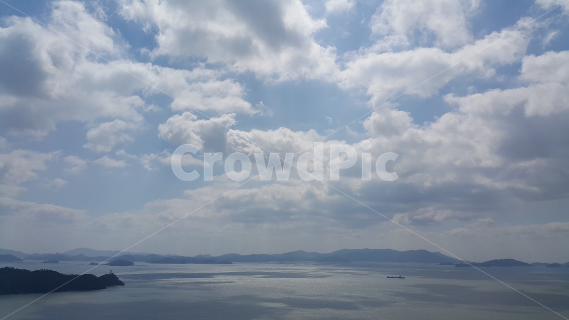 구름,하늘,바다,땅끝,해남,자연,풍경,nature,landscape,weather,날씨,outdoors,옥외,cloud,sky,cumulus,적운,azure sky,푸른 하늘