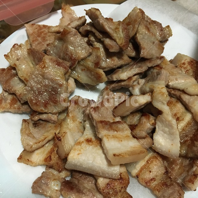 삼겹살,음식,밥,고기,야식