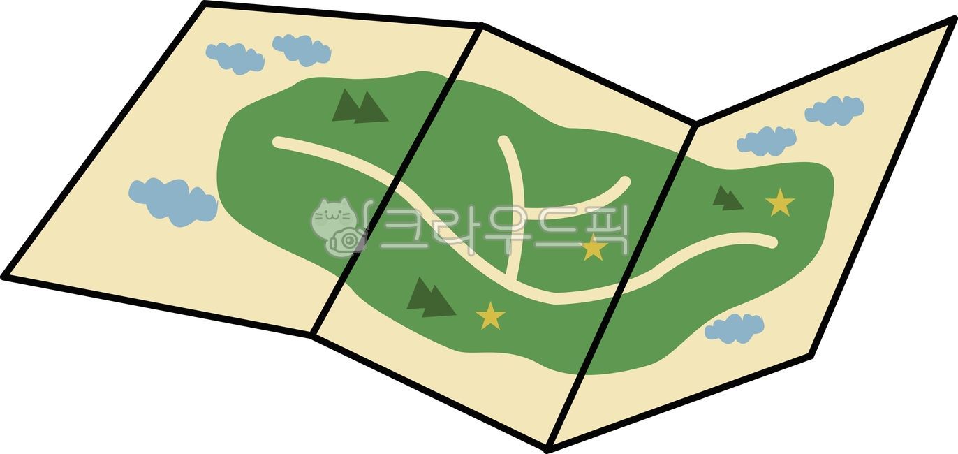 지도, 약도, 위치, 지도그림, 지도일러스트, 사진,이미지,일러스트,캘리그라피 - chavunlab작가