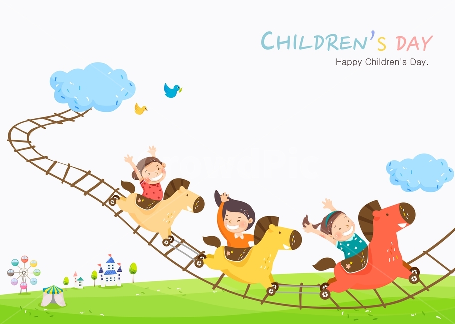 rides,horse,character,person,background,illustration,Children,amusement park,event,Childrens Day,calligraphy,train