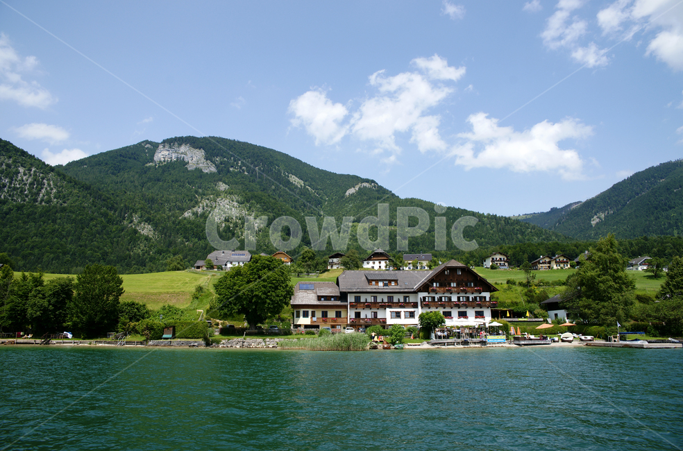 nature,자연,outdoors,water,호수,lake,물,유럽,europe,austria,wolfgang,schafbert,볼프강,장크트볼프강,장크트길겐,샤프베르트,하늘,여름,구름,오스트리아,bluesky,산,mountain,tree,해외,외국,세계,foreign,oversea,world