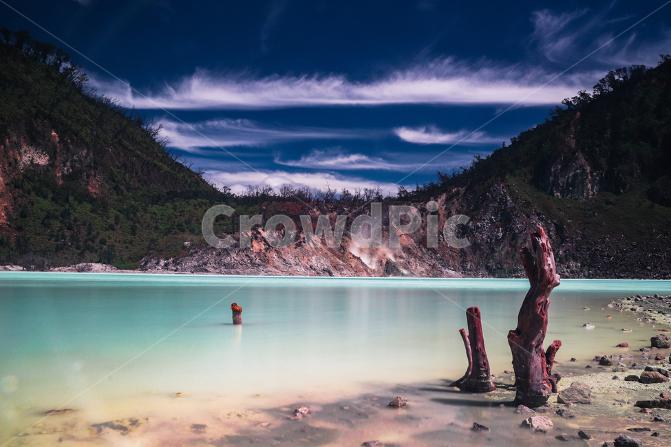 경치,호수,화산,유황,천지,산,자연,풍경,nature,landscape,해외,외국,세계,foreign,oversea,world,세계자연풍경,해외자연풍경,외국자연풍경,world nature landscape,outdoors,옥외,water,물,promontory,곶