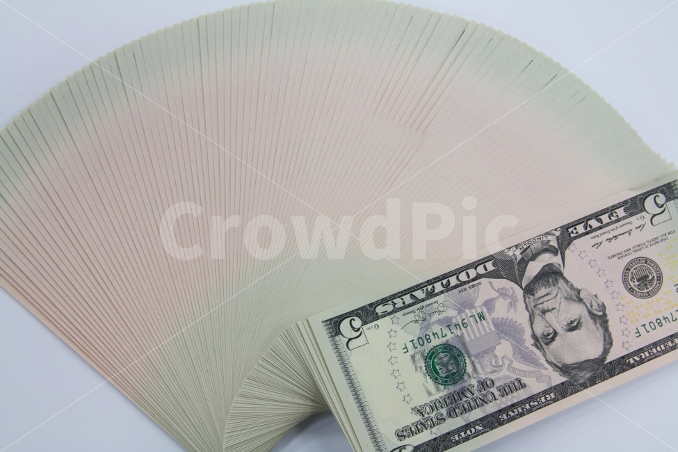 달러,5달러,화폐,금융,돈,현금,캐쉬,부채,미화,USD,미국,링컨,five,dollar,연출,컨셉,콘셉,direction,concept,금융,돈,finance,banking,money