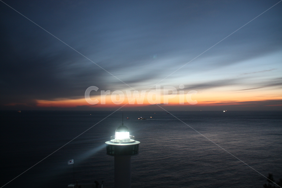 부산,해돋이,바다,일출,하늘,남해,등대,lighthouse