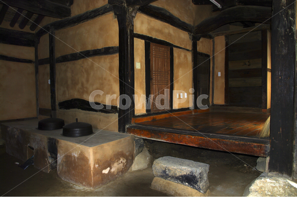 부엌,가마솥,한국,전통가옥,왕곡마을,마루,한국전통,한국문화,korean traditional,korean culture