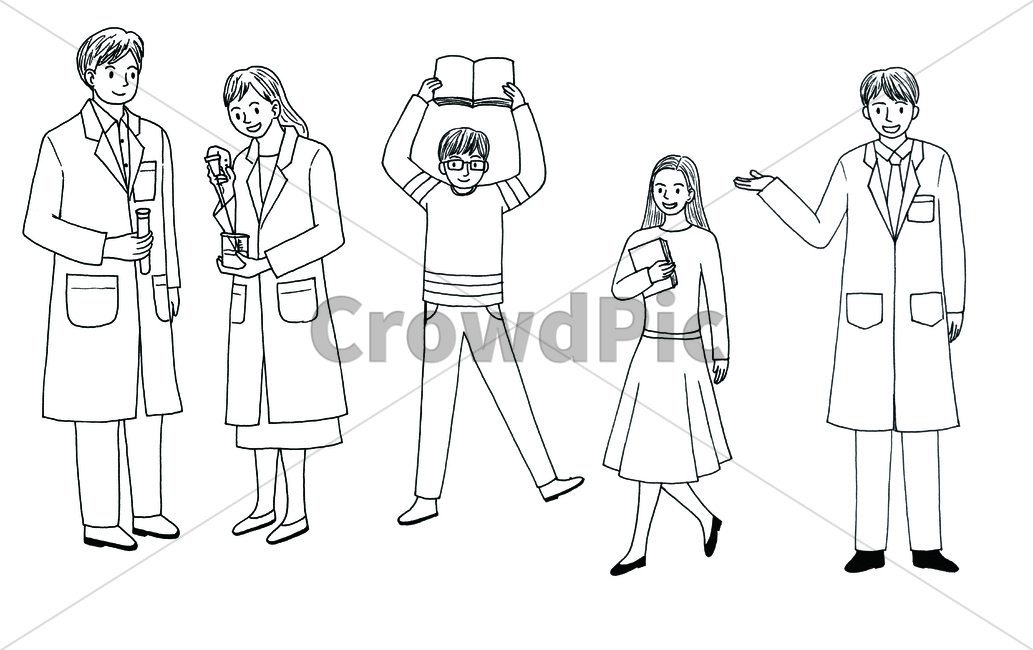 손그림,handdrawing,팬그림,팬라인,pen,penline,penpicture,pendrawing,human,인간,person,연구원,researcher,researchworker,학생,student,공부,study,책,book,노트,note,어른,adult