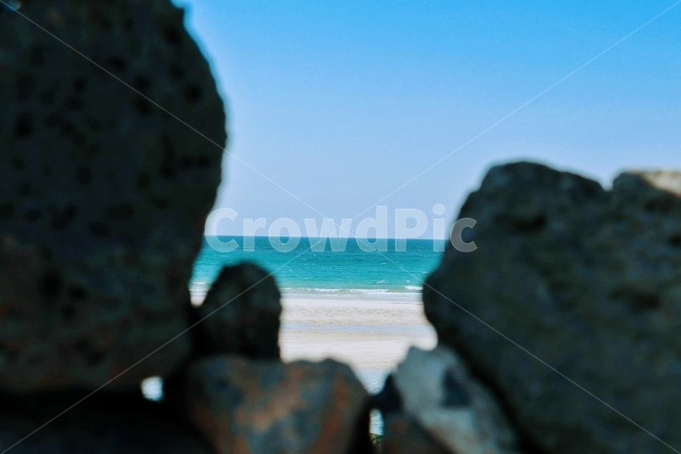바다,제주도,해변가,해변,하늘,수평선