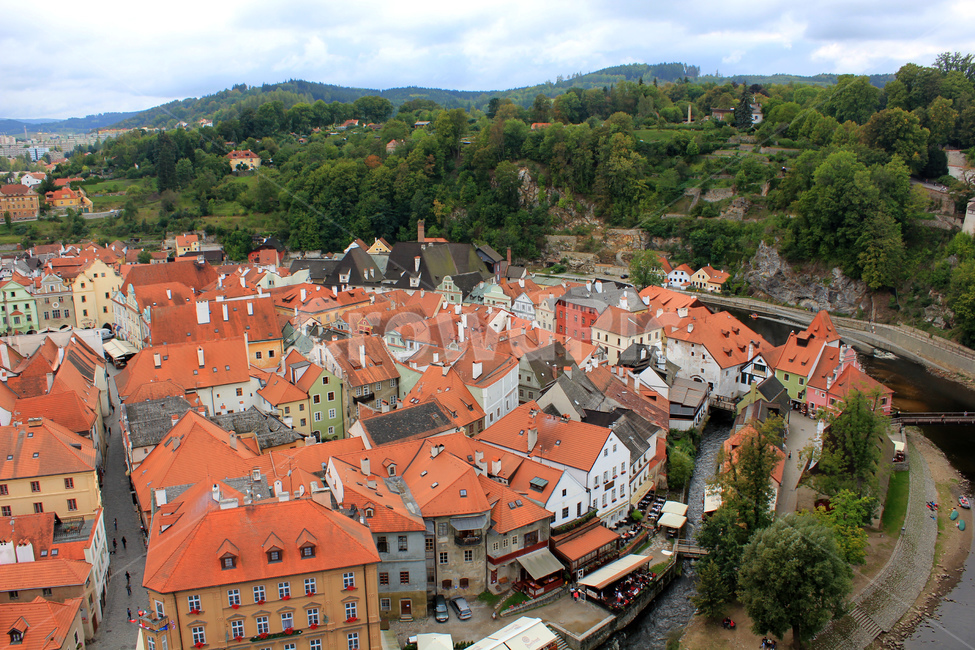 동유럽,체코,체스키크롬로프,ceskykrumlov,역사지구,빨간지붕,구시가,중세마을,건축물,유네스코세계문화유산,도시,풍경,city,landscape,해외,외국,세계,foreign,oversea,world,세계도시풍경,해외도시풍경,외국도시풍경,world cityscape,roof,지붕