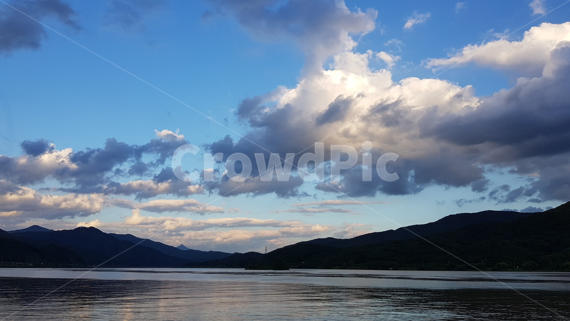 양수리,가을,하늘,물가,양평,두물머리,강변,일몰,자연,풍경,nature,landscape,weather,날씨,outdoors,옥외,cloud,구름,cumulus,적운,sky
